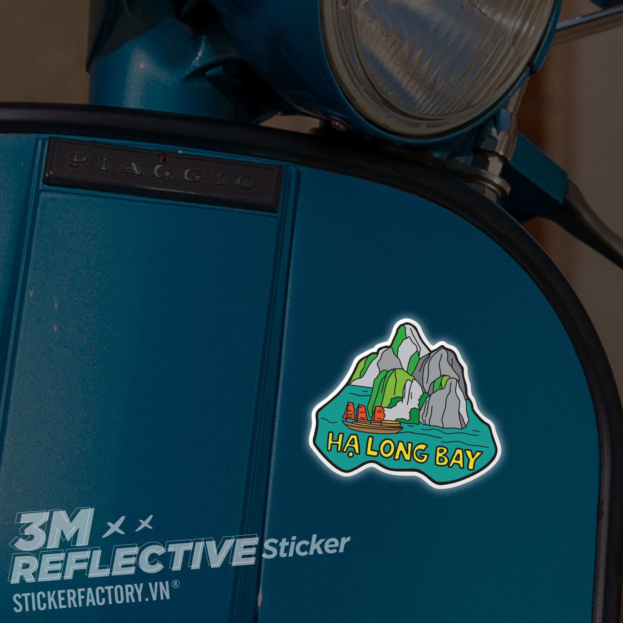VỊNH HẠ LONG 3M - Reflective Sticker Die-cut