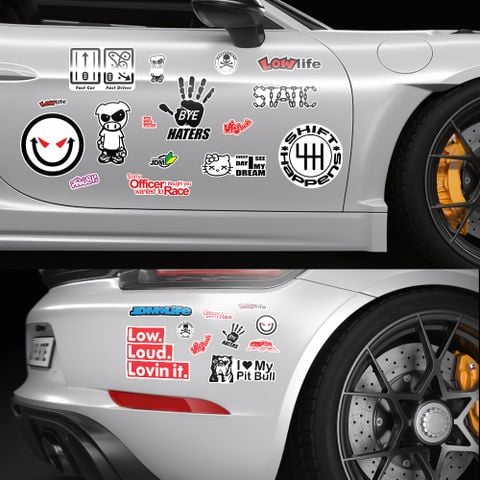  CAR STICKER JDM 03 - Decoration Sticker 