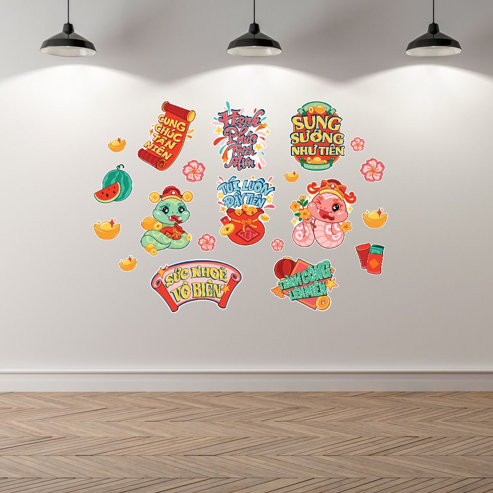 TẾT 10 - Decoration Sticker