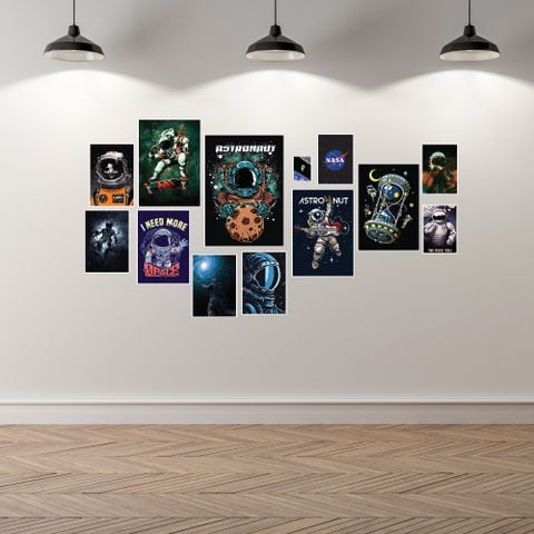  ASTRONAUT POSTER - Decoration Sticker 
