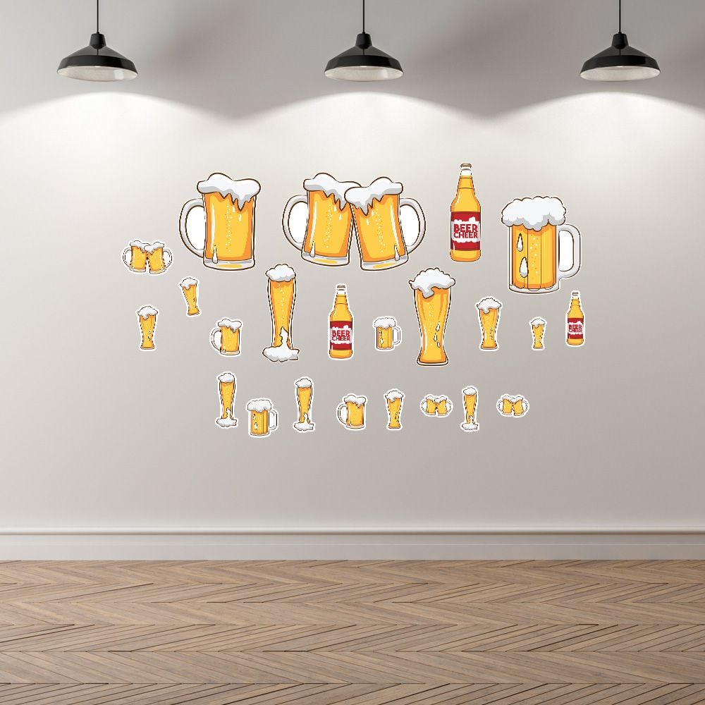 BEER CHEER - Decoration Sticker