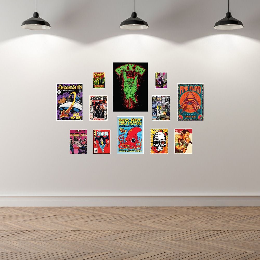 ROCK POSTER 2 - Decoration Sticker