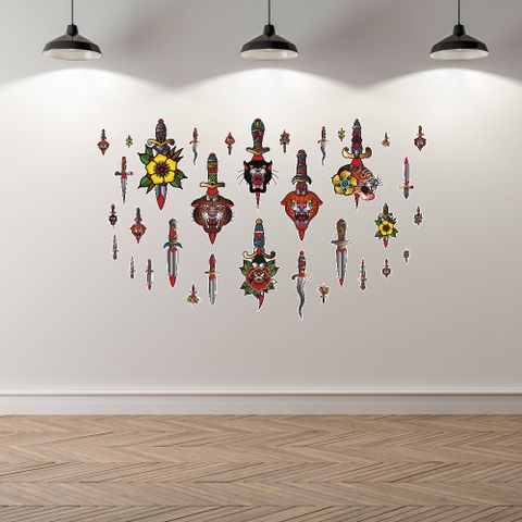  TATTOO OLD SCHOOL 05 - Decoration Sticker 