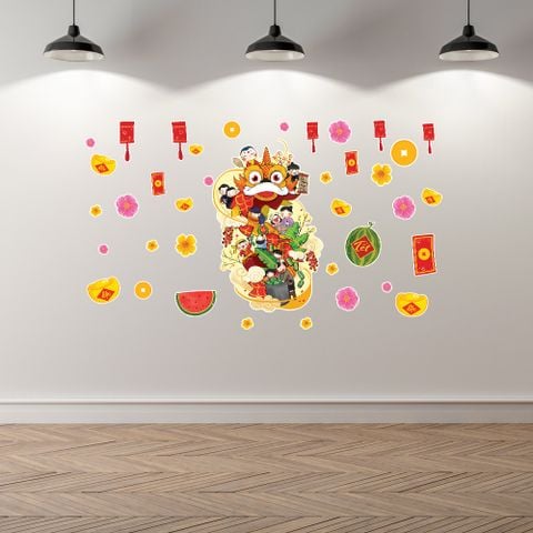  TẾT 07 - Decoration Sticker 