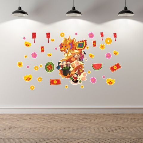  TẾT 08 - Decoration Sticker 