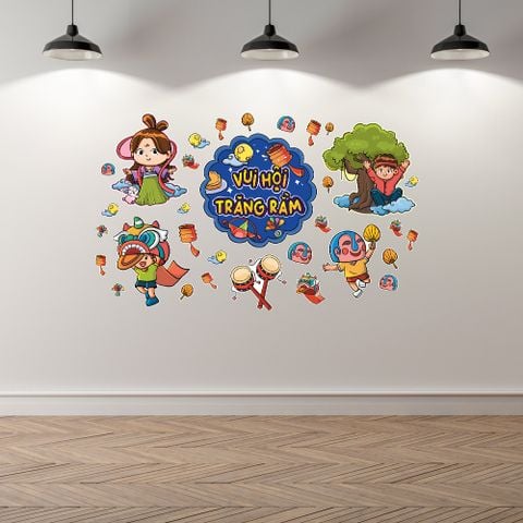  TẾT TRUNG THU 06 - Decoration Sticker 