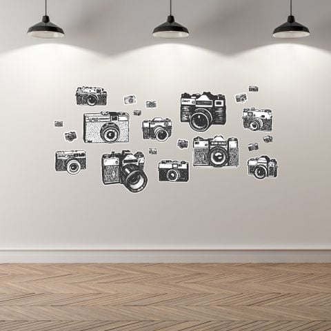  VINTAGE CAMERA - Decoration Sticker 