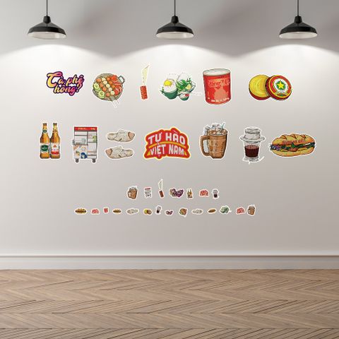  VIETNAM ELEMENTS - Decoration Sticker 