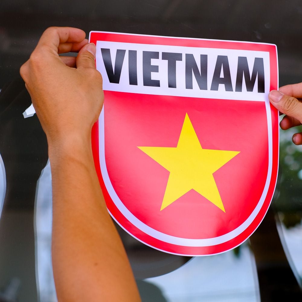 FLAG OF VIETNAM - Decoration Sticker