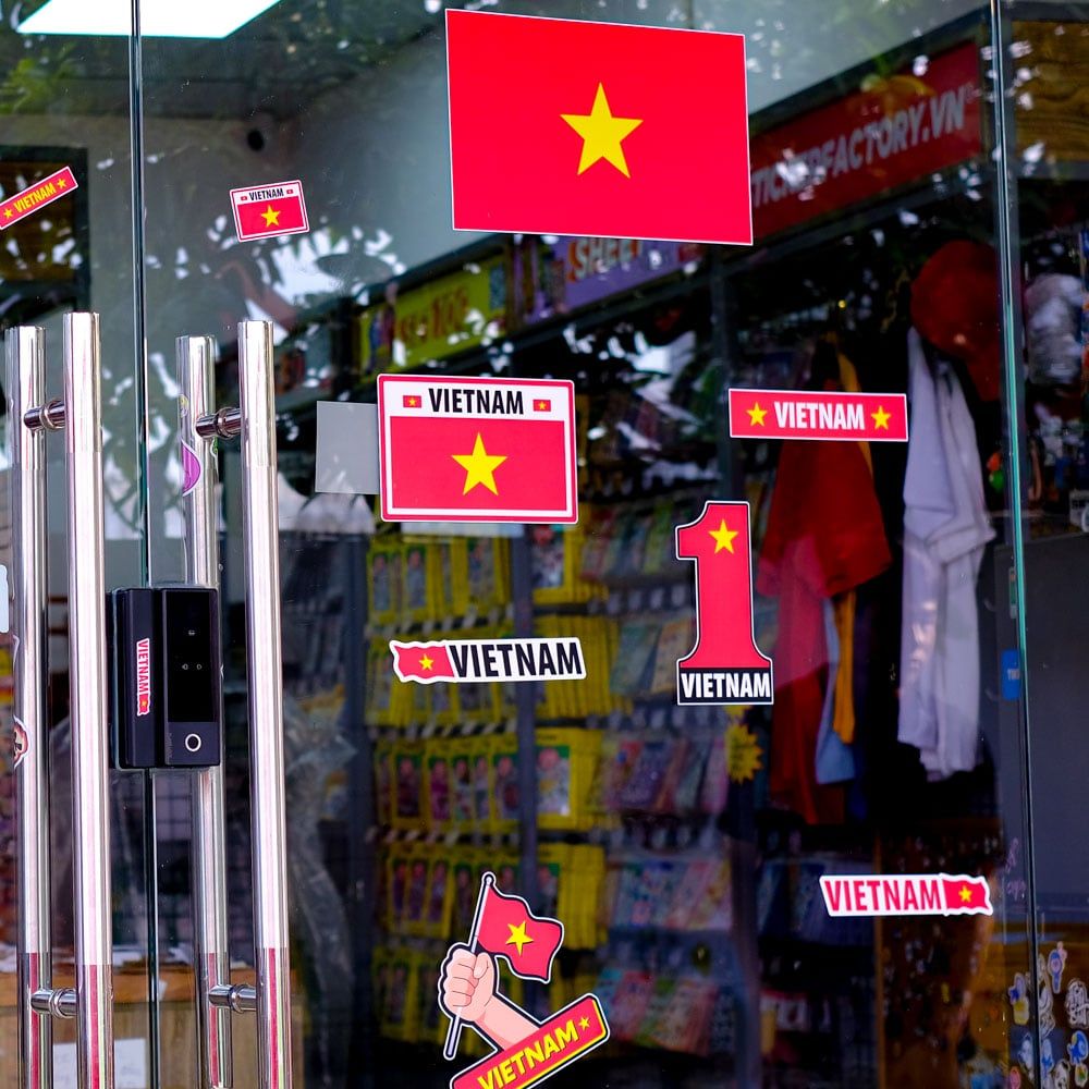 FLAG OF VIETNAM - Decoration Sticker