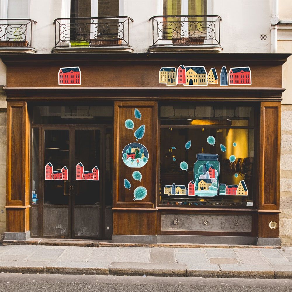 MAGIC CHRISTMAS - Noel Decoration Sticker