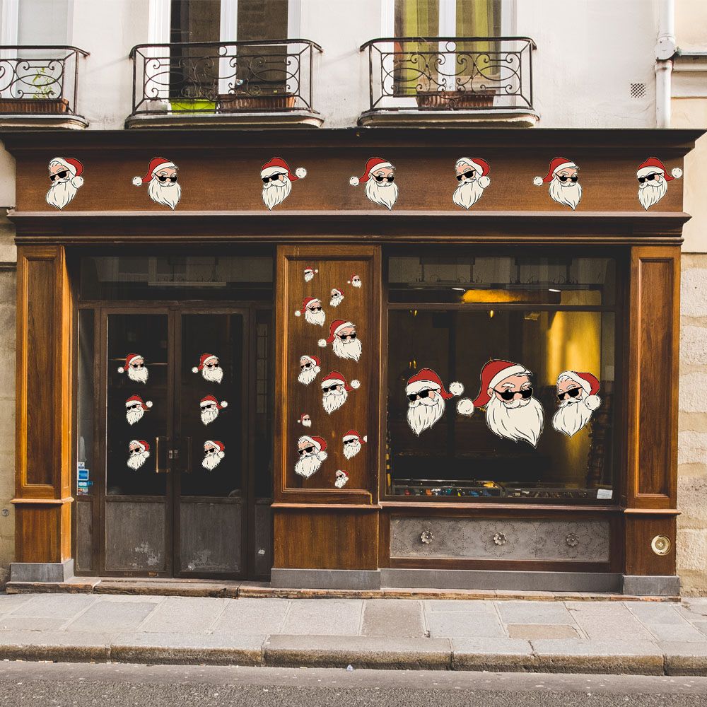 SANTA CLAUS - Noel Decoration Sticker