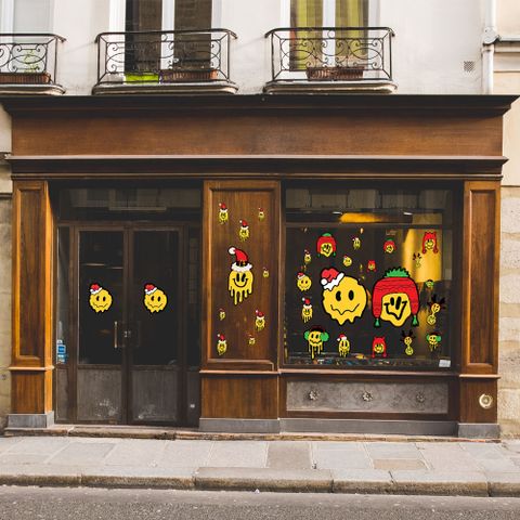  SMILE CHRISTMAS - Noel Decoration Sticker 