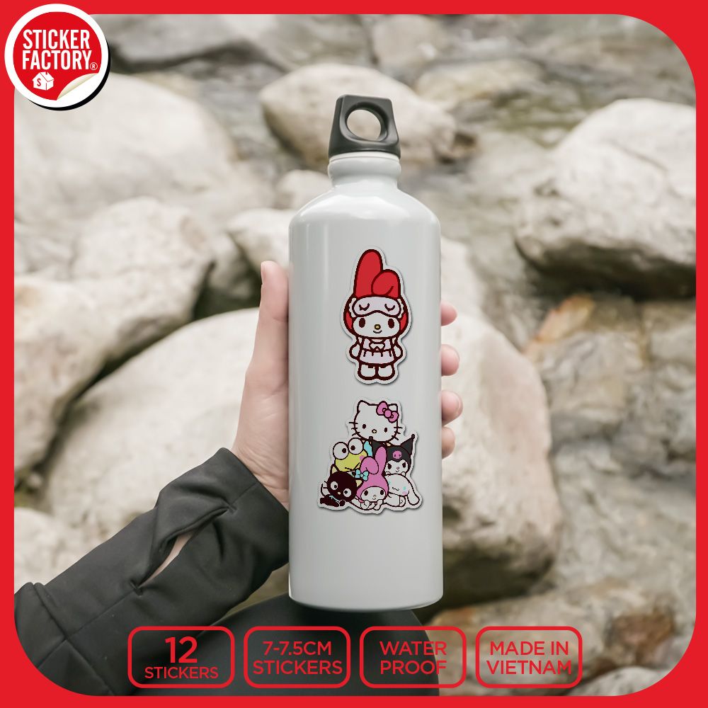 SET12028 THÚ CƯNG – Set 12 Die Cut Sticker Pack