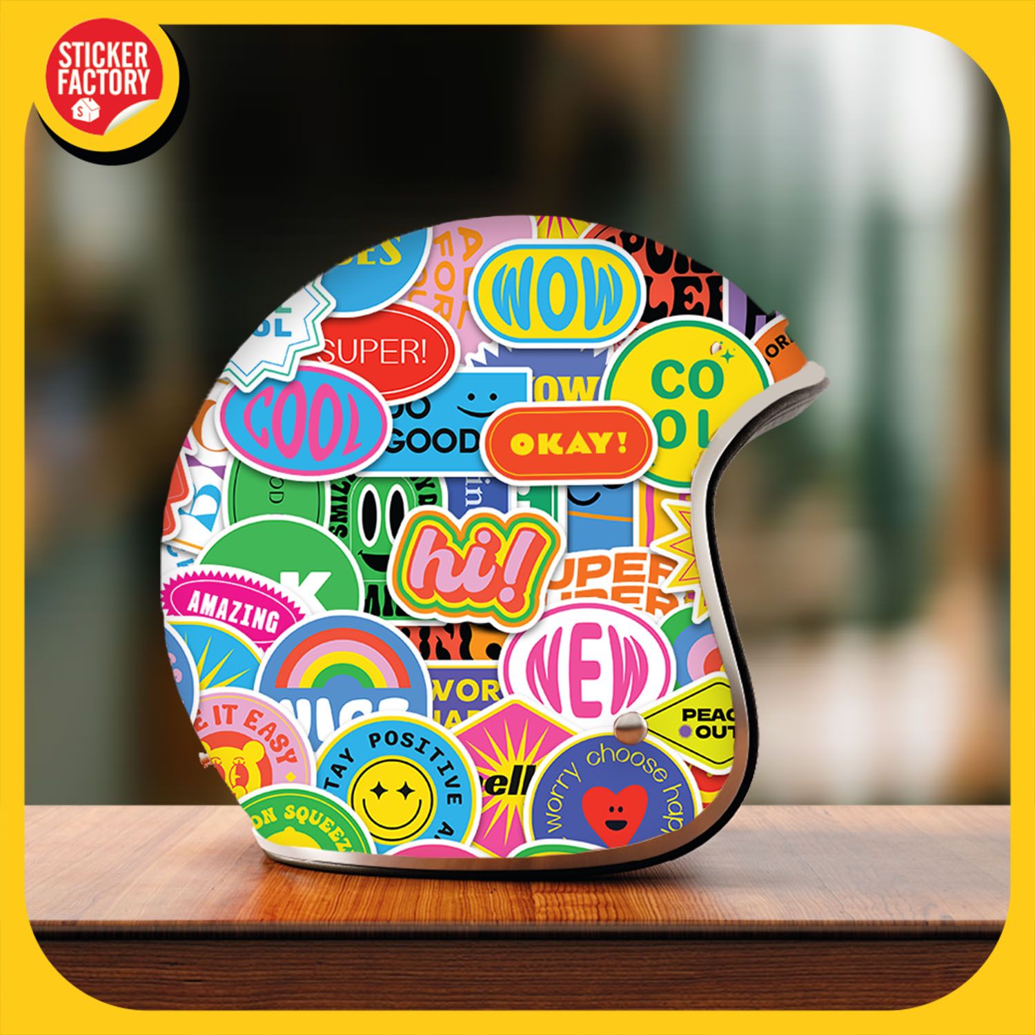 Cool Trendy - Set 100 sticker hình dán