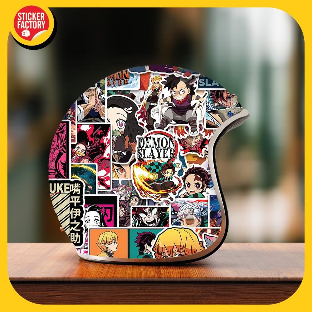 Demon Slayer - Set 100 sticker hình dán