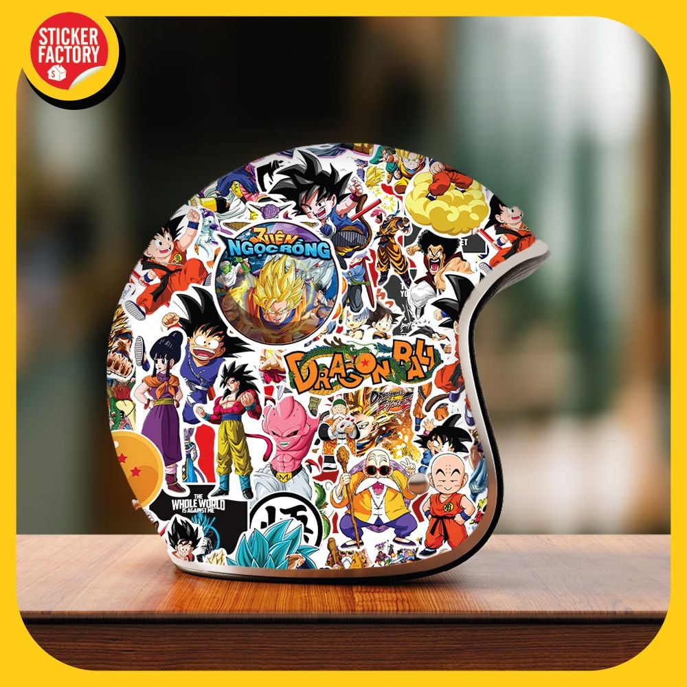 Dragon Ball - Set 100 sticker hình dán