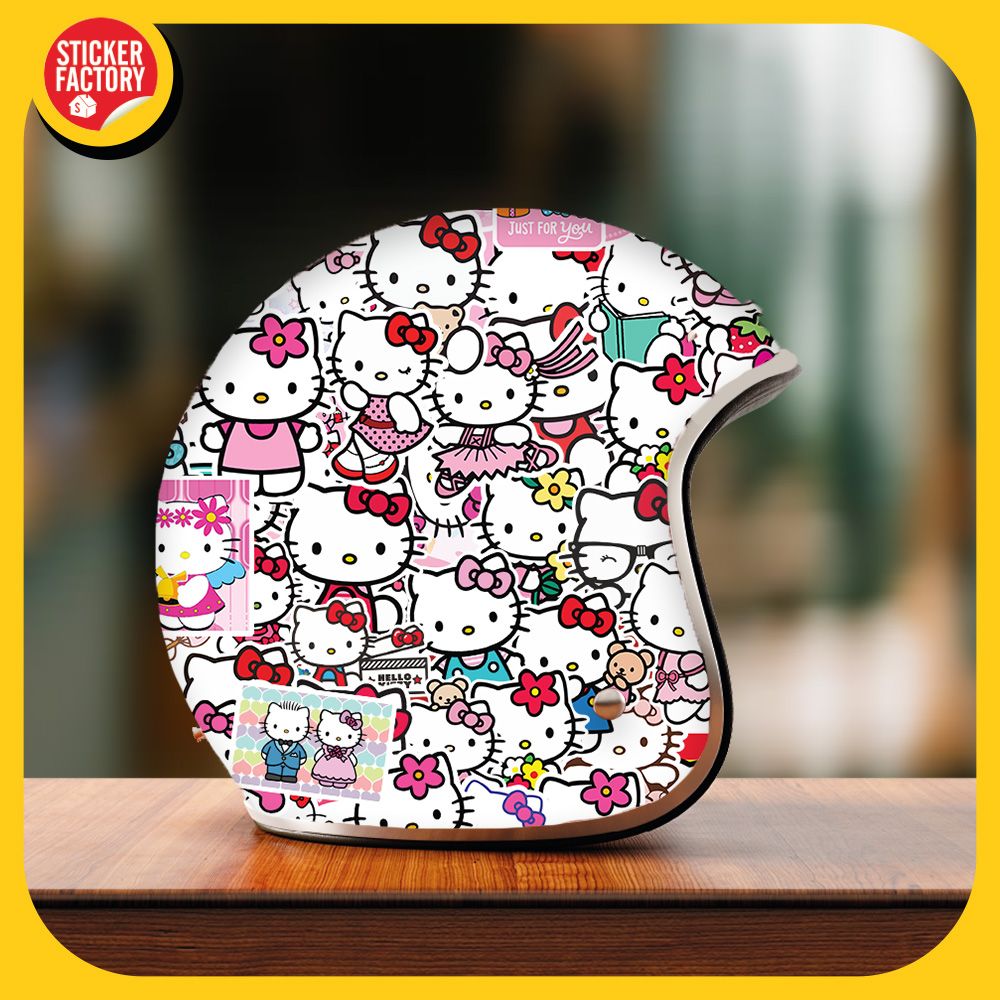 Hello Kitty - Set 100 sticker hình dán