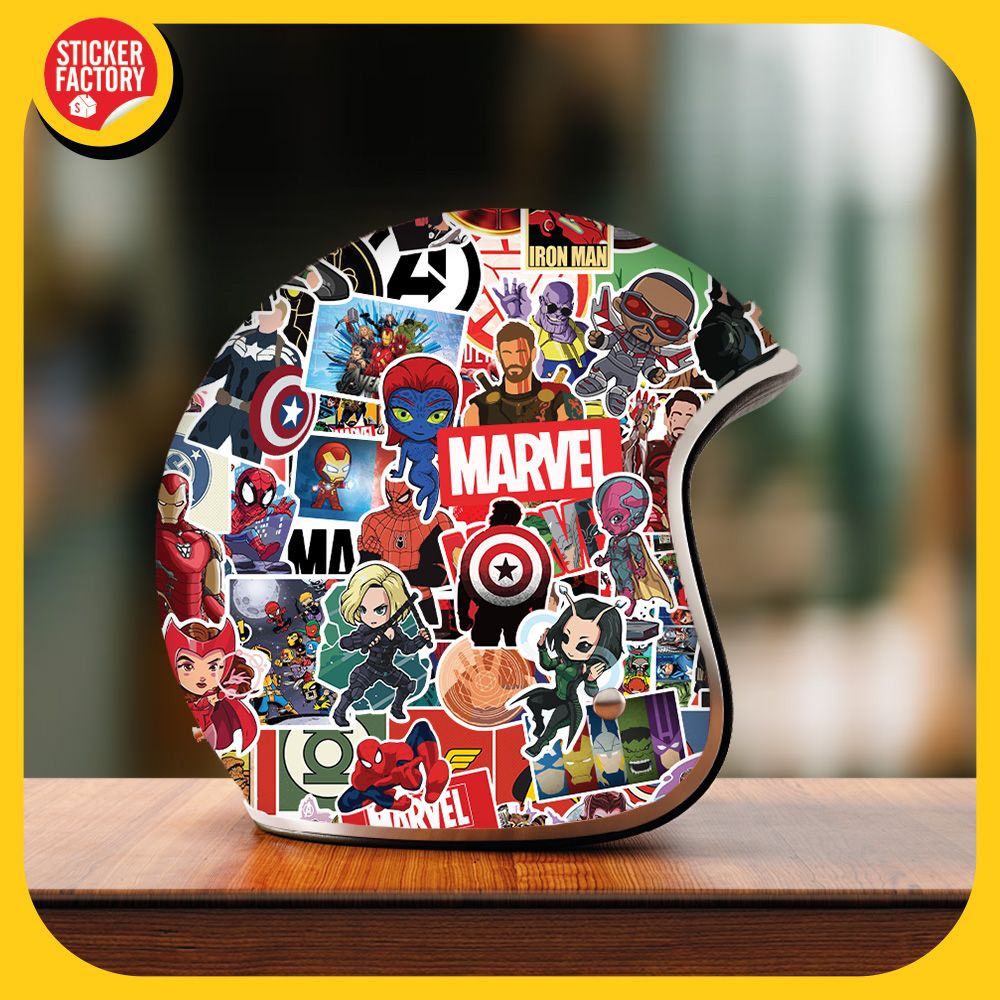 Marvel - Set 100 sticker hình dán