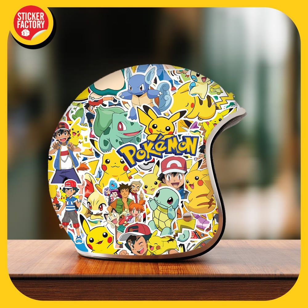 Pokemon - Set 100 sticker hình dán