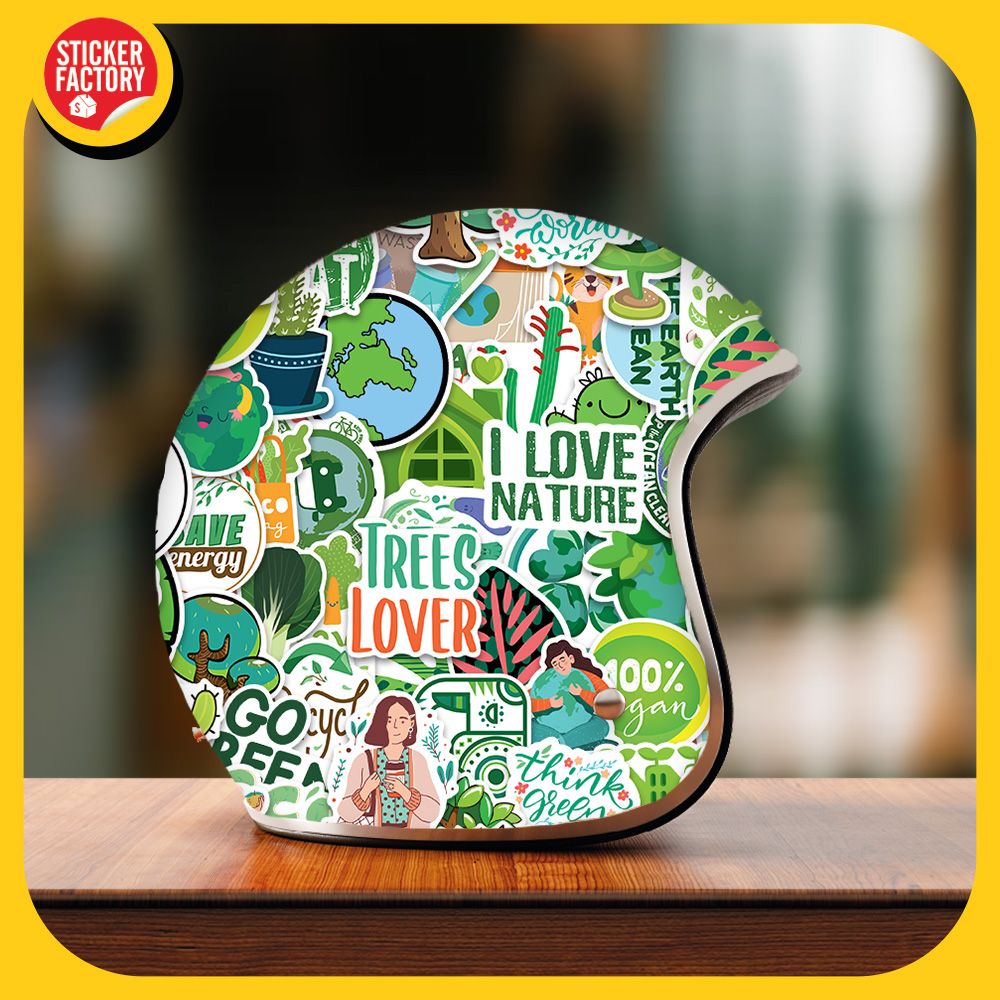 Save our planet - Set 100 sticker hình dán