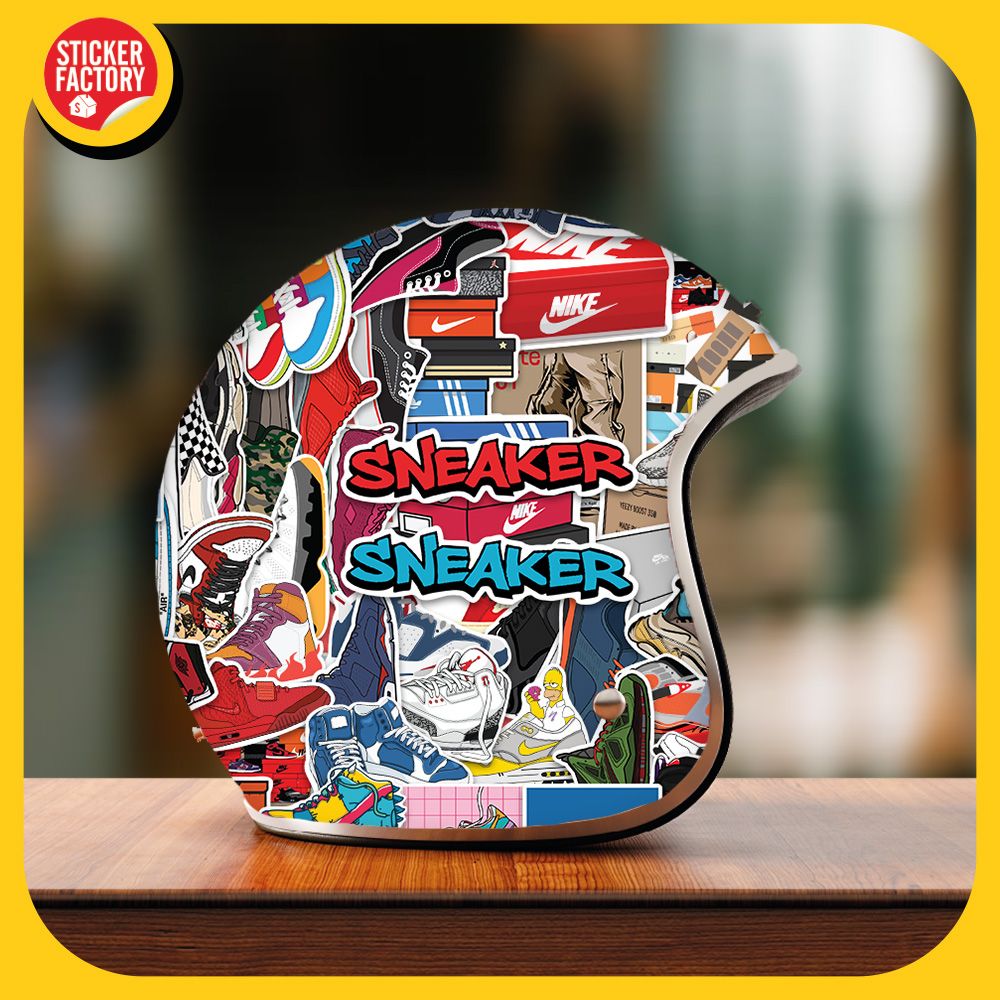 Sneaker - Set 100 sticker hình dán