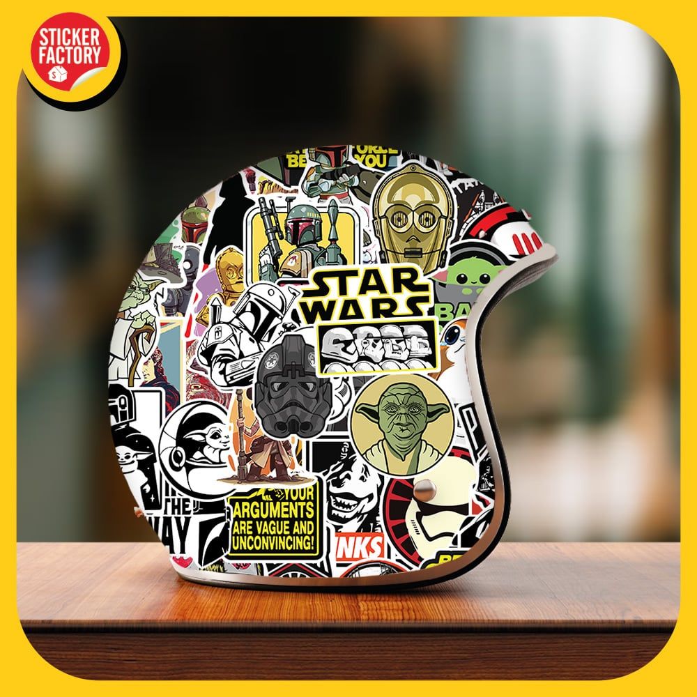 Star War - Set 100 sticker hình dán