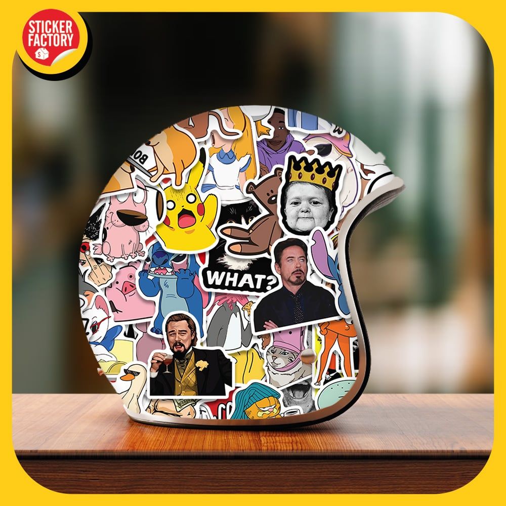 Trendy - Set 100 sticker hình dán