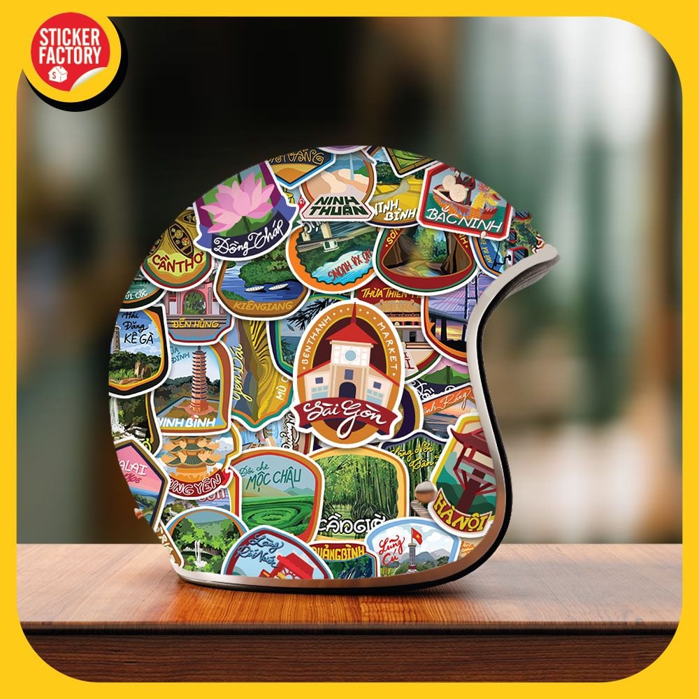 Welcome to Vietnam - Set 100 stickers