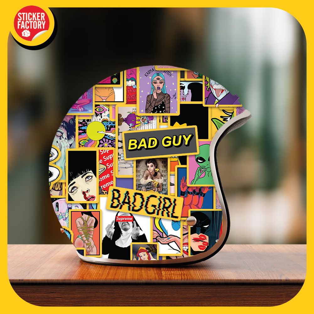 Bad Guy Dân Chơi - Set 100 sticker hình dán
