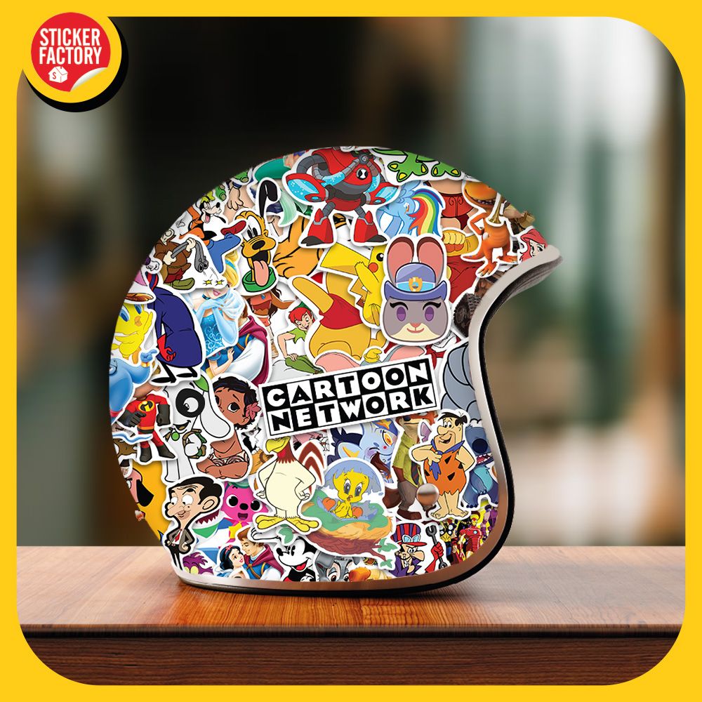 Cartoon - Set 100 sticker hình dán