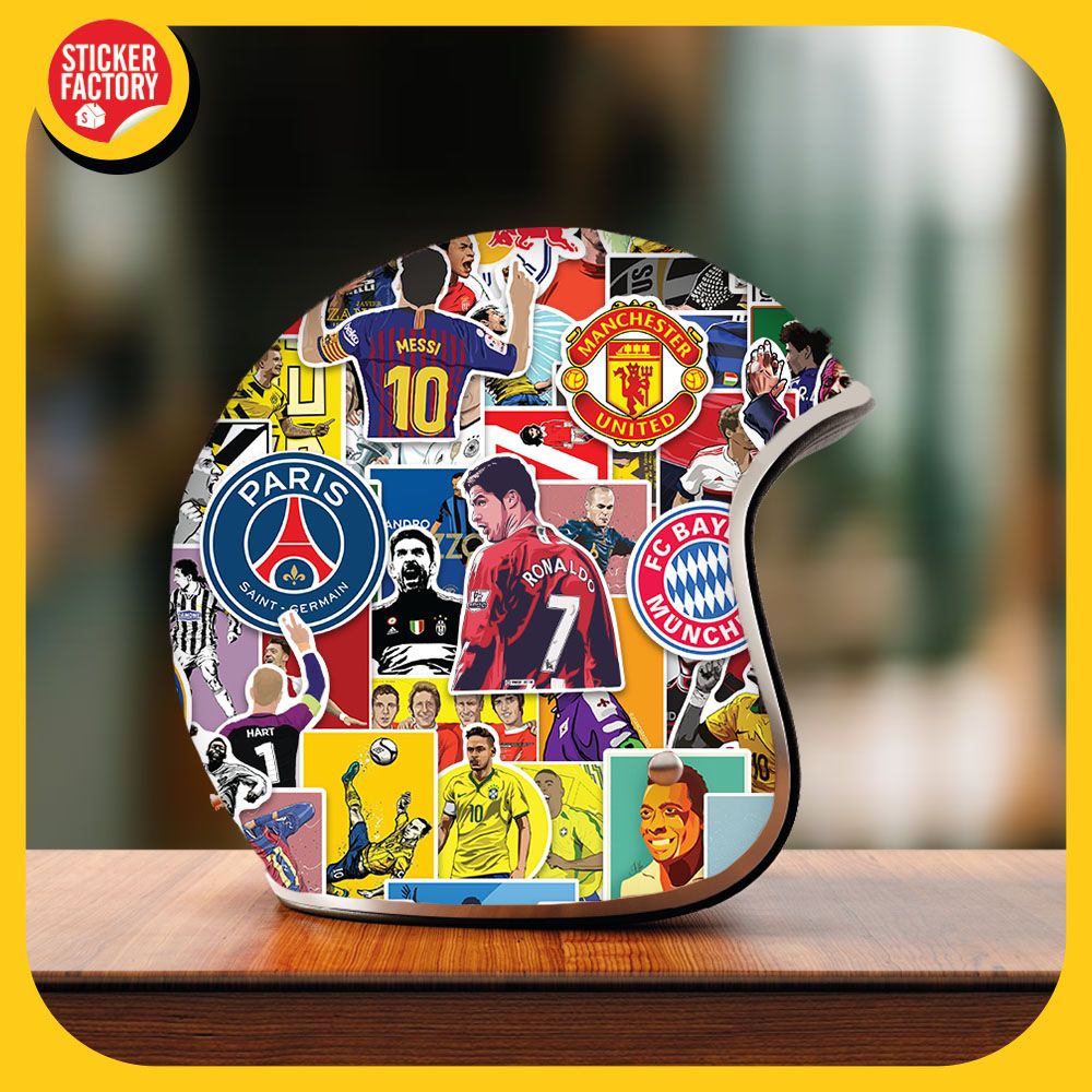 Football - Set 100 sticker hình dán