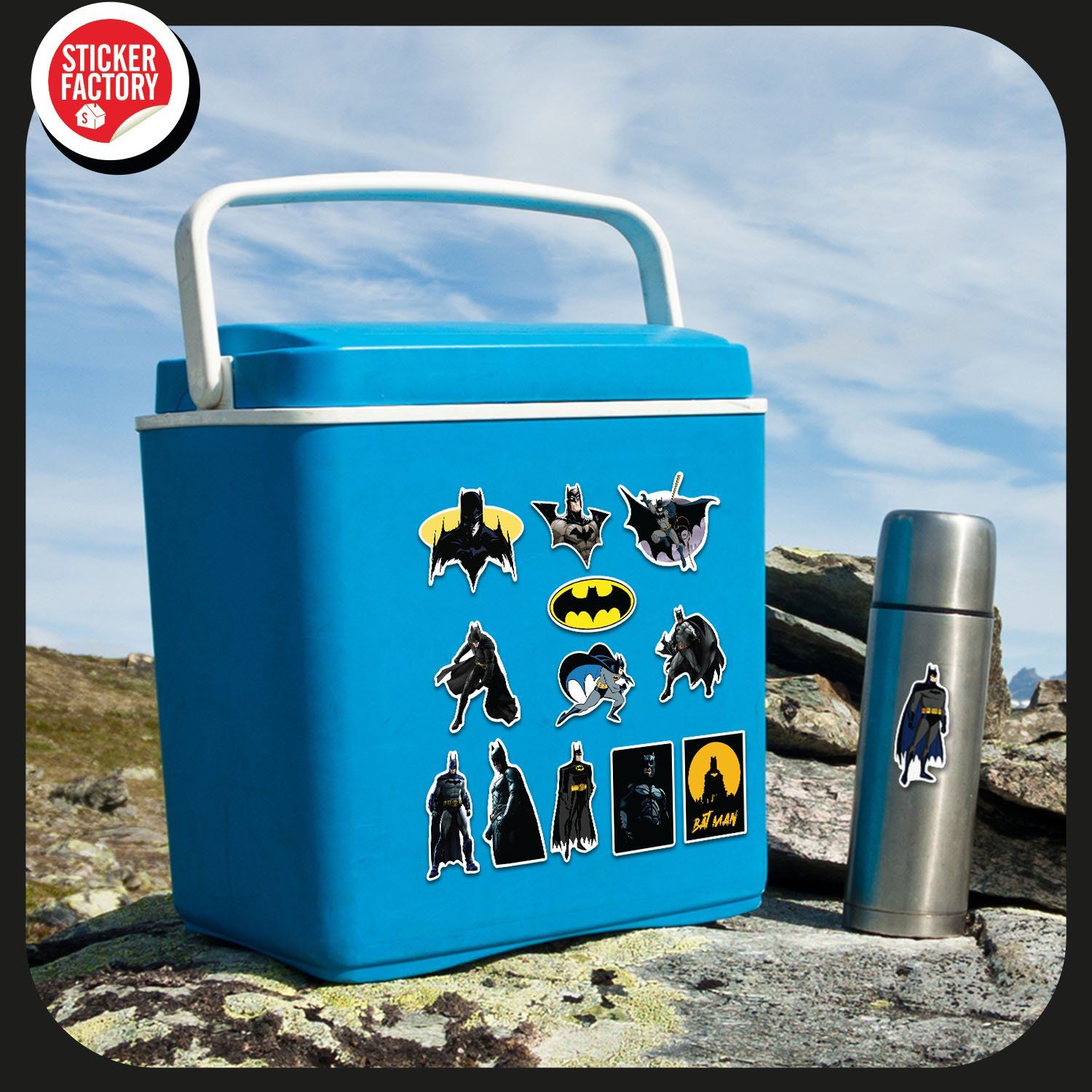 Batman - Set 30 sticker hình dán