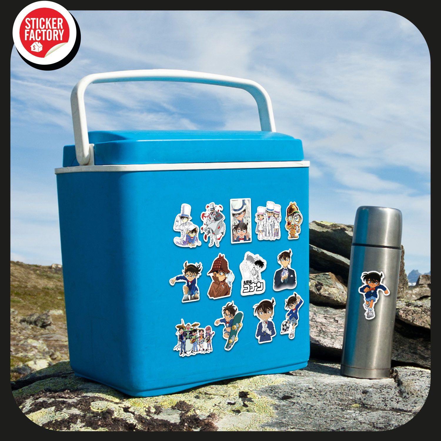 Conan - Set 30 sticker hình dán