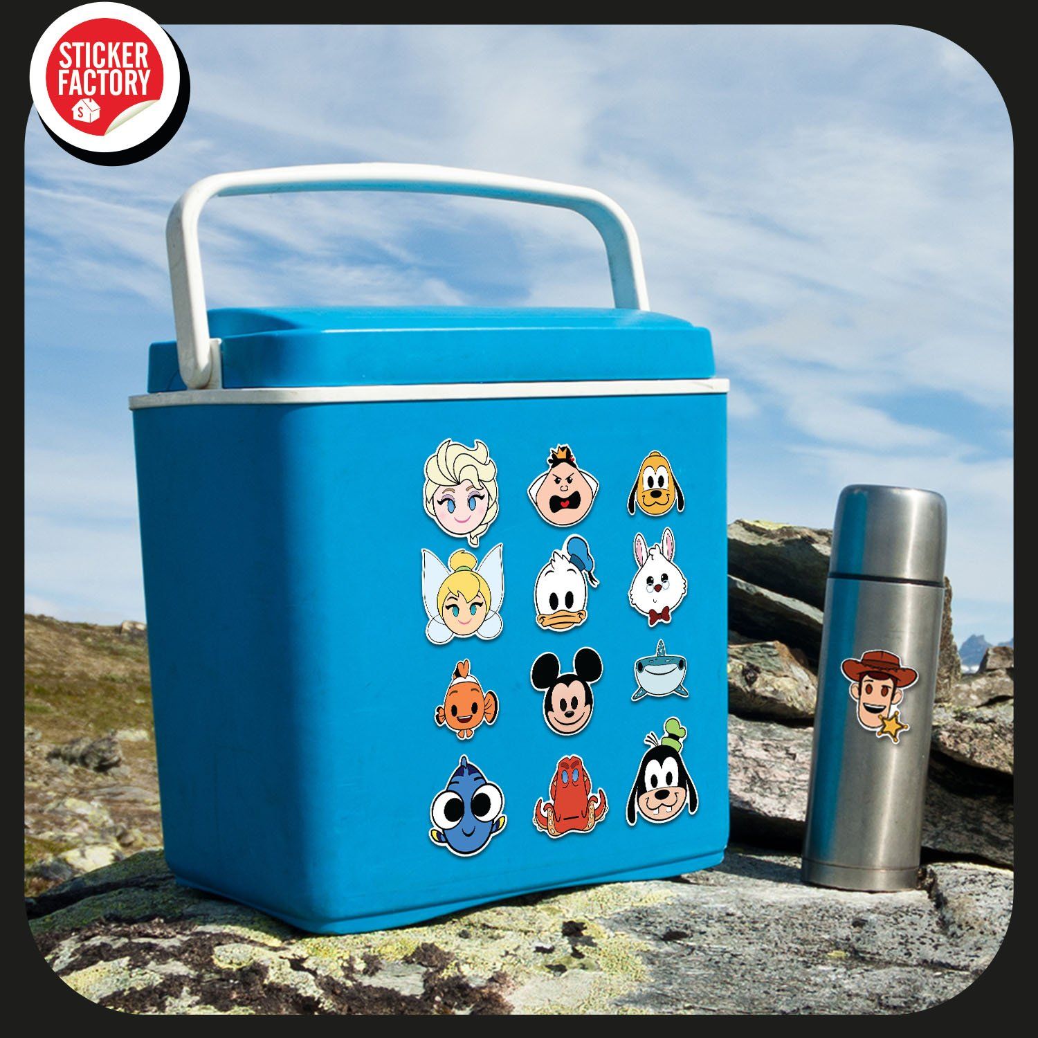 Disney Emoji - Set 30 sticker hình dán