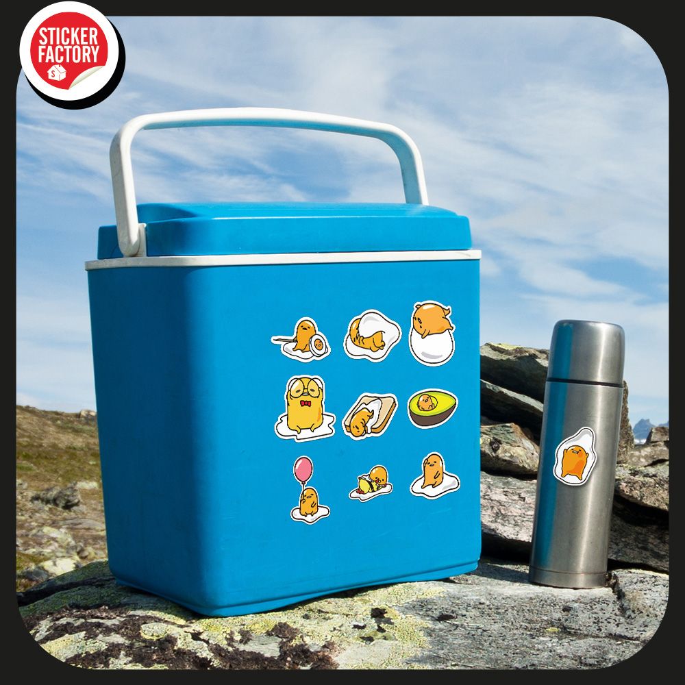 Gudetama - Set 30 sticker hình dán