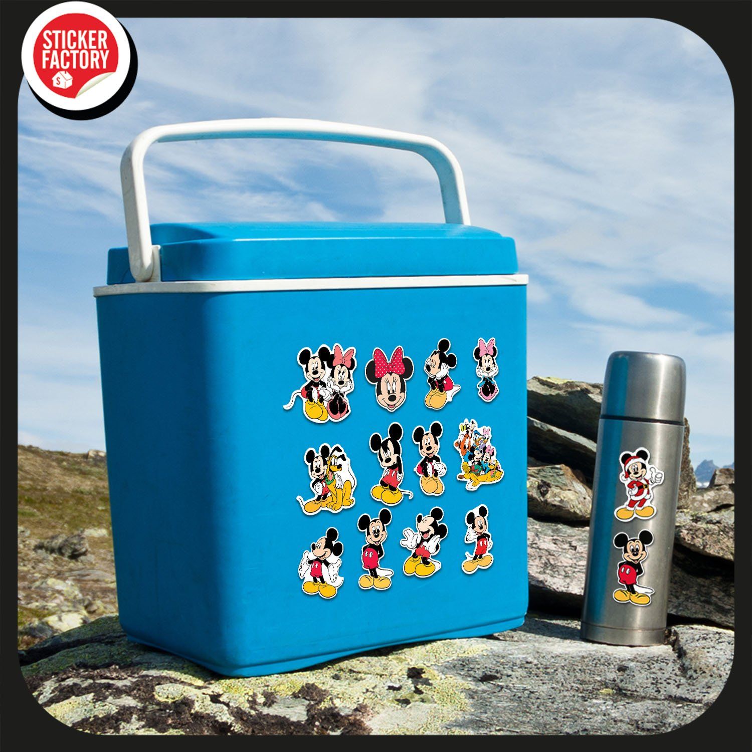 Mickey Mouse - Set 30 sticker hình dán