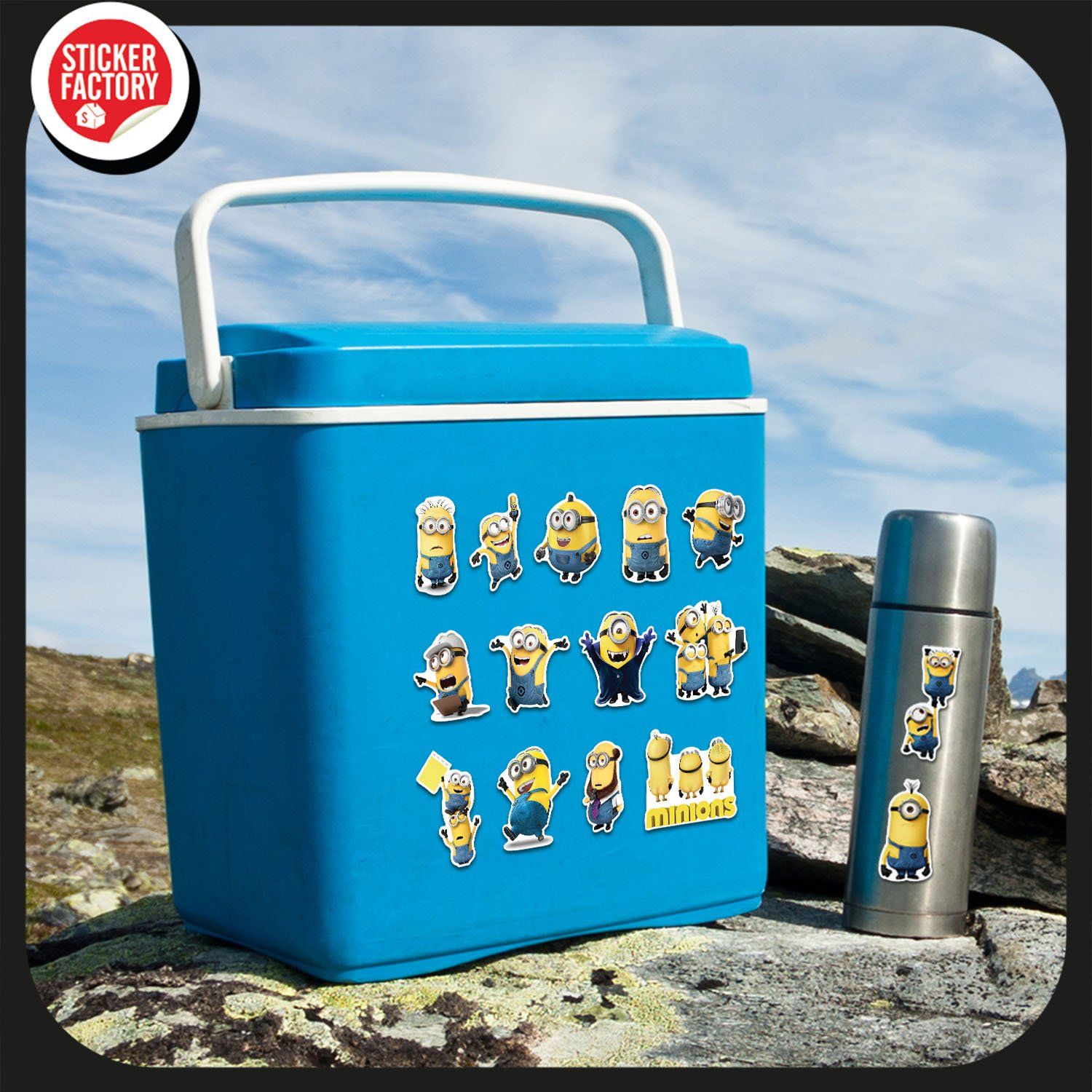Minnions - Set 30 sticker hình dán