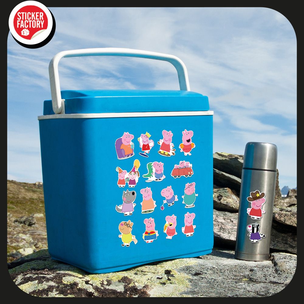 Peppa Pig - Set 30 sticker hình dán