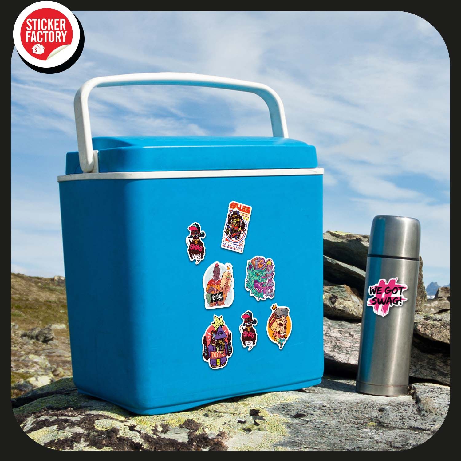 Swag - Set 30 sticker hình dán