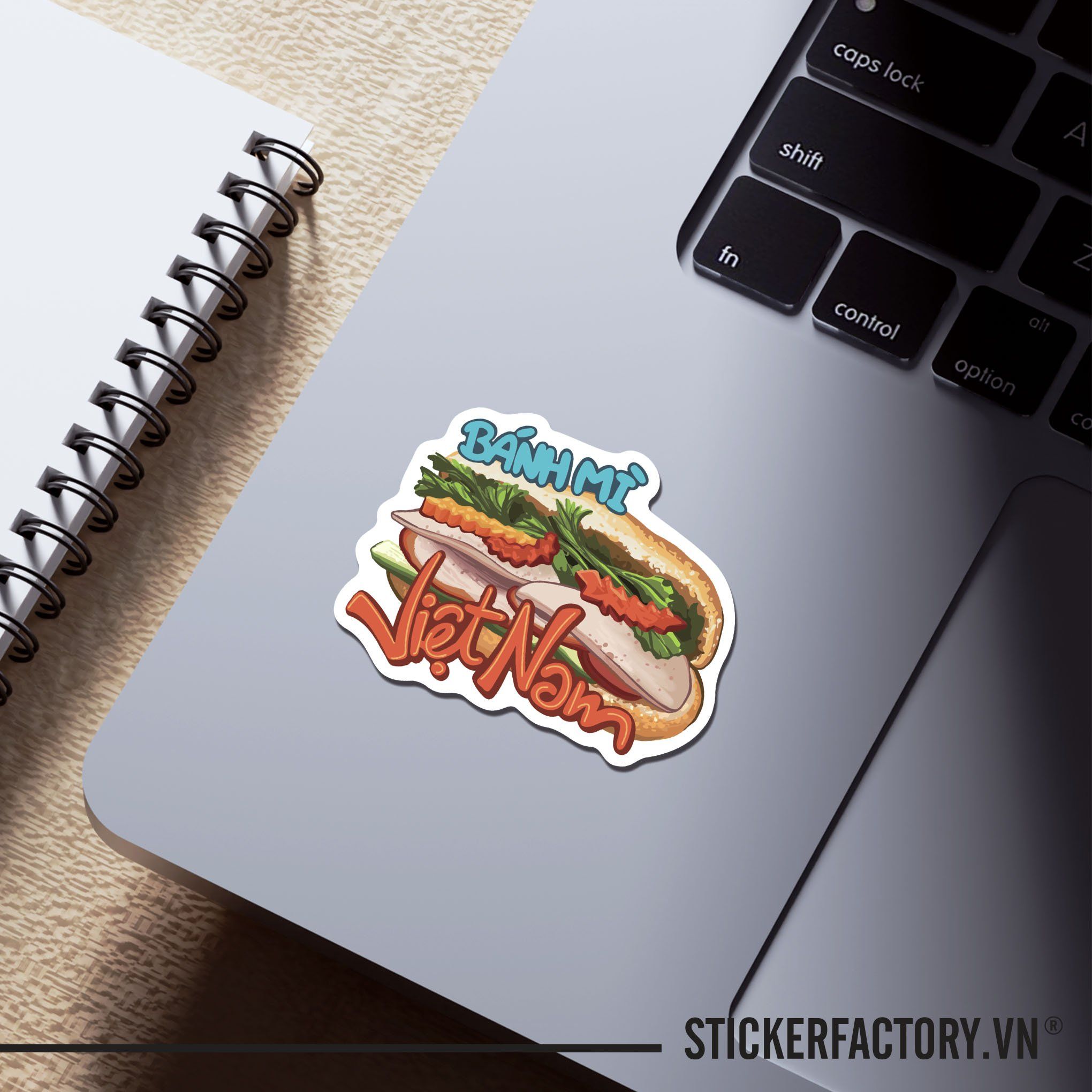 BÁNH MÌ VIỆT NAM - Sticker Die-cut hình dán cắt rời