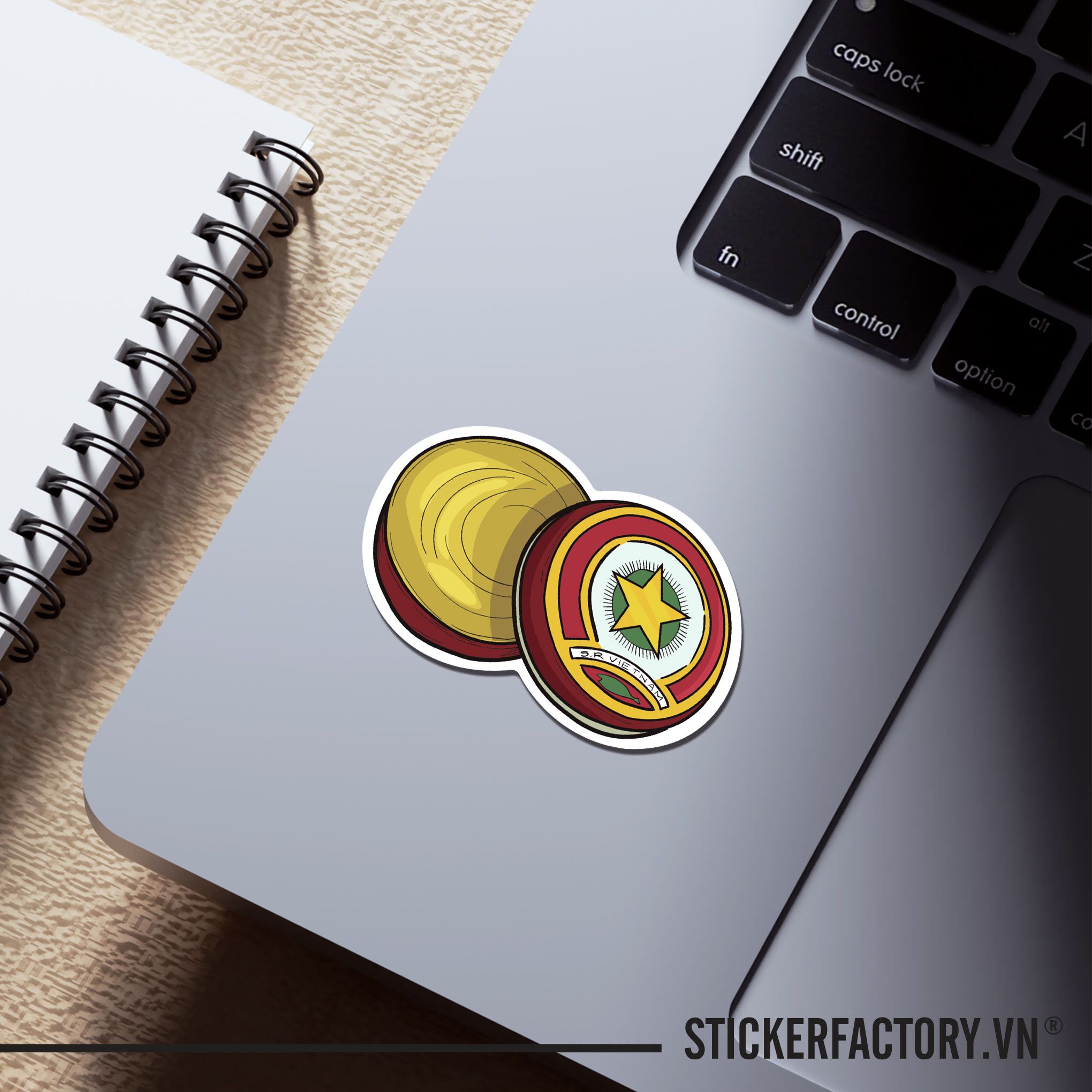 CAO SAO VÀNG 7cm - Sticker Die-cut hình dán cắt rời