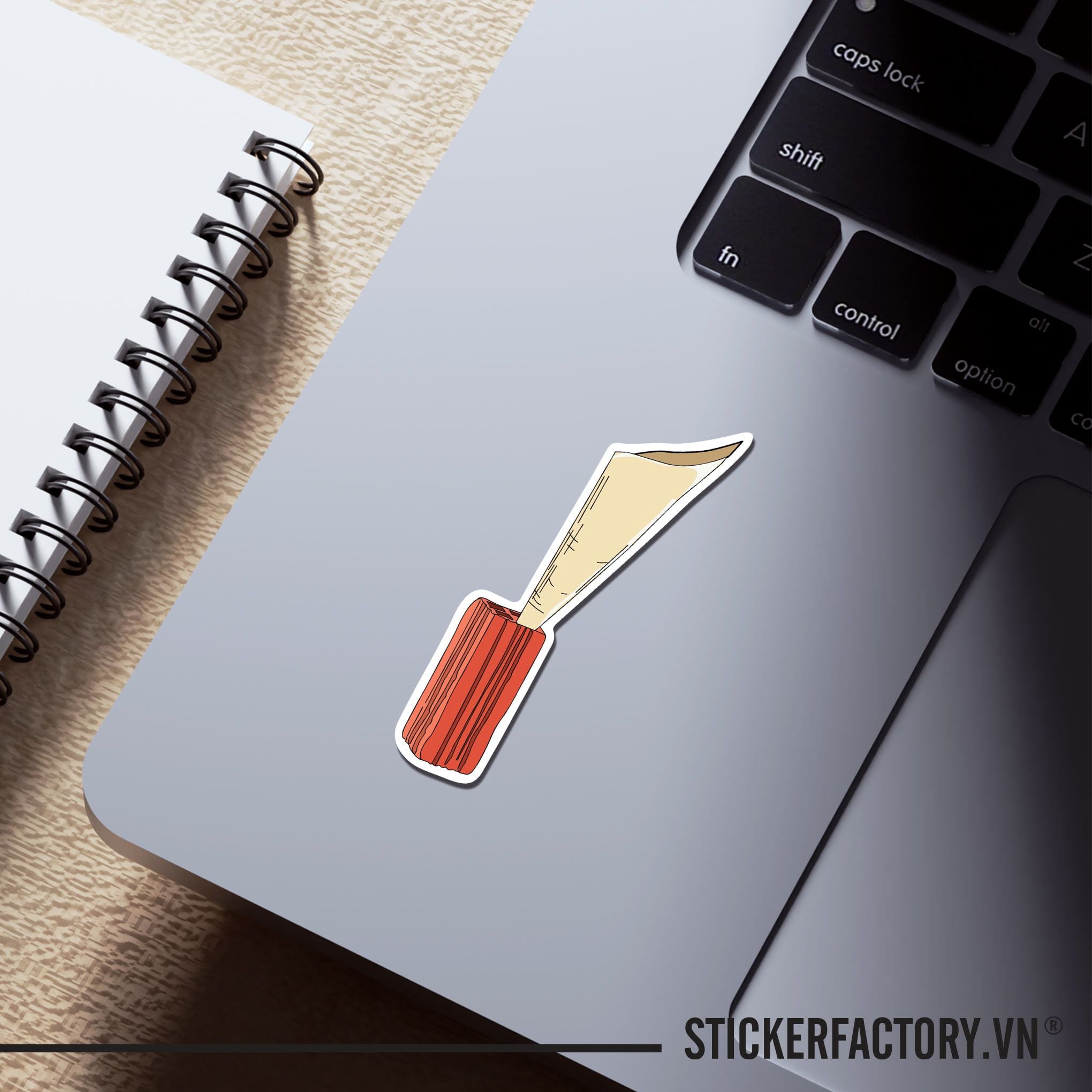 CÂY XĂNG VIỆT NAM 8cm - Sticker Die-cut hình dán cắt rời