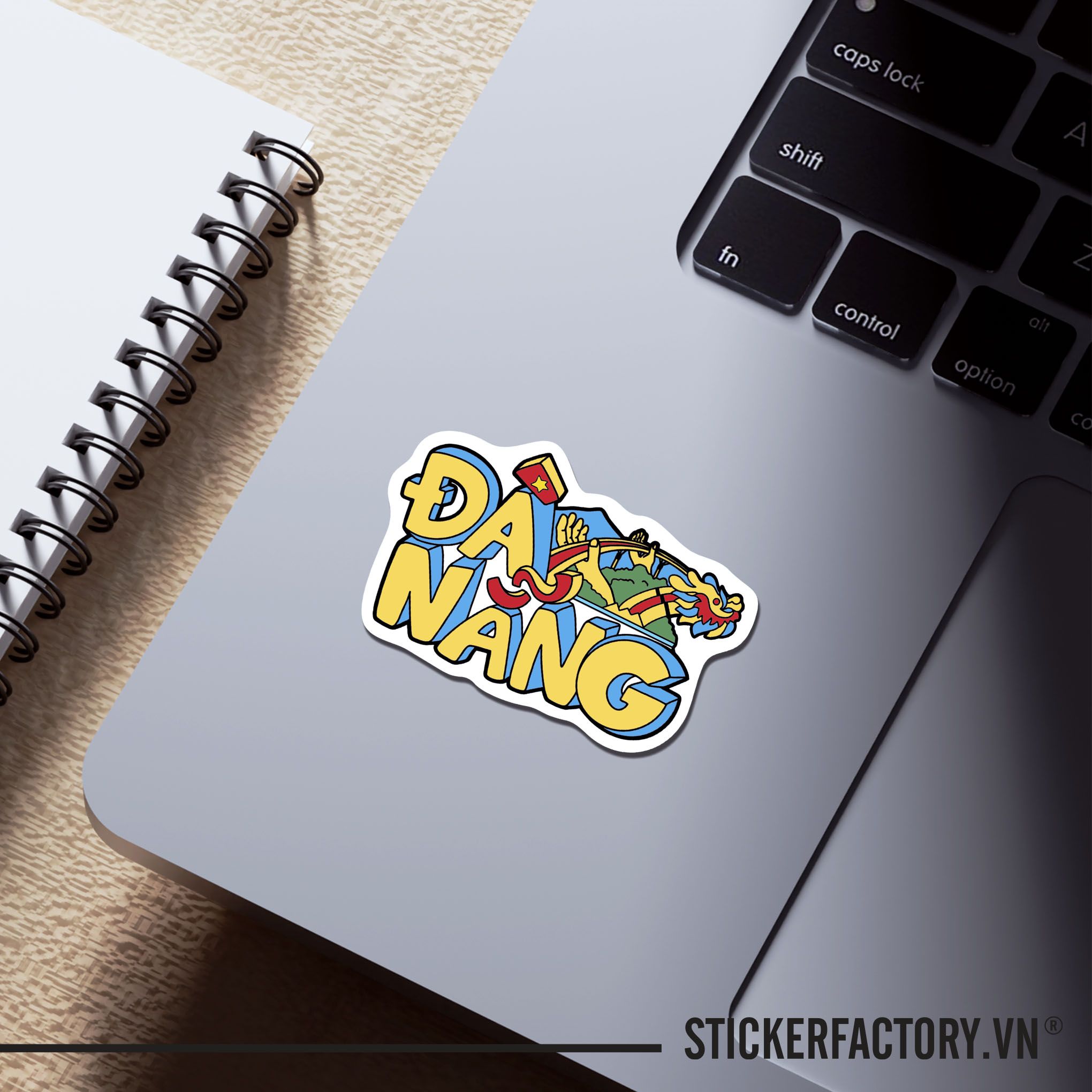 ĐÀ NẴNG 7cm - Sticker Die-cut hình dán cắt rời