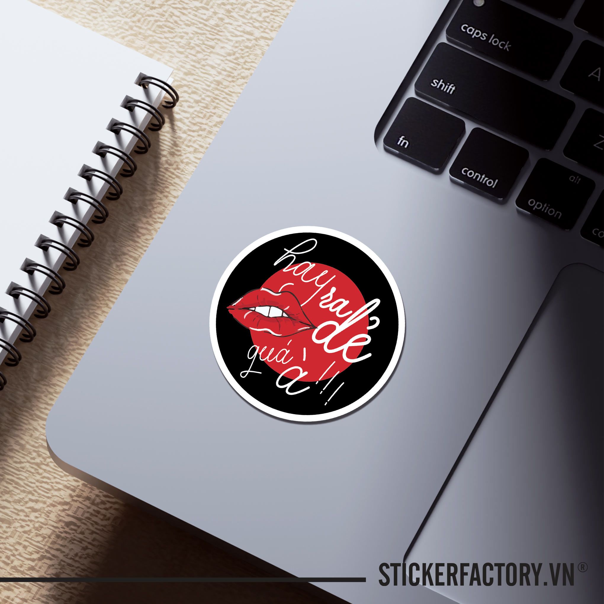 HAY RA DẺ QUÁ À !!! 7cm - Sticker Die-cut hình dán cắt rời
