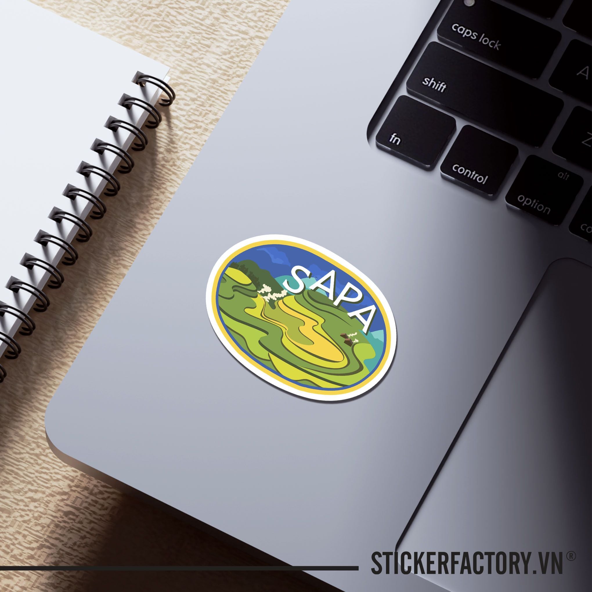 SAPA 7cm - Sticker Die-cut hình dán cắt rời