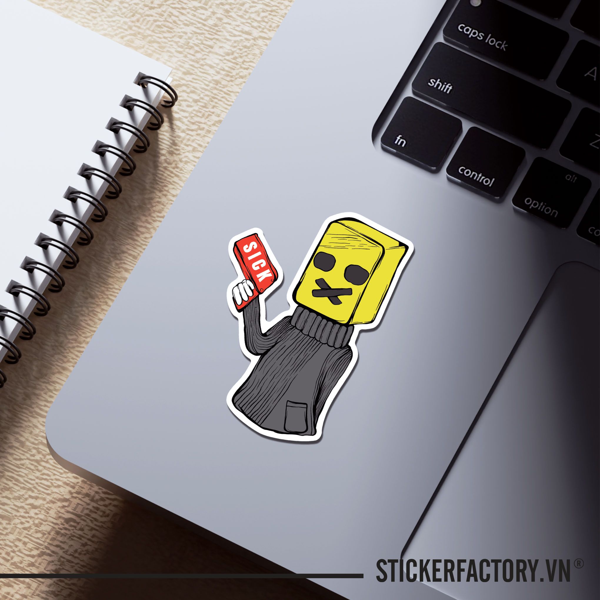 SICK GUY 7cm - Sticker Die-cut hình dán cắt rời