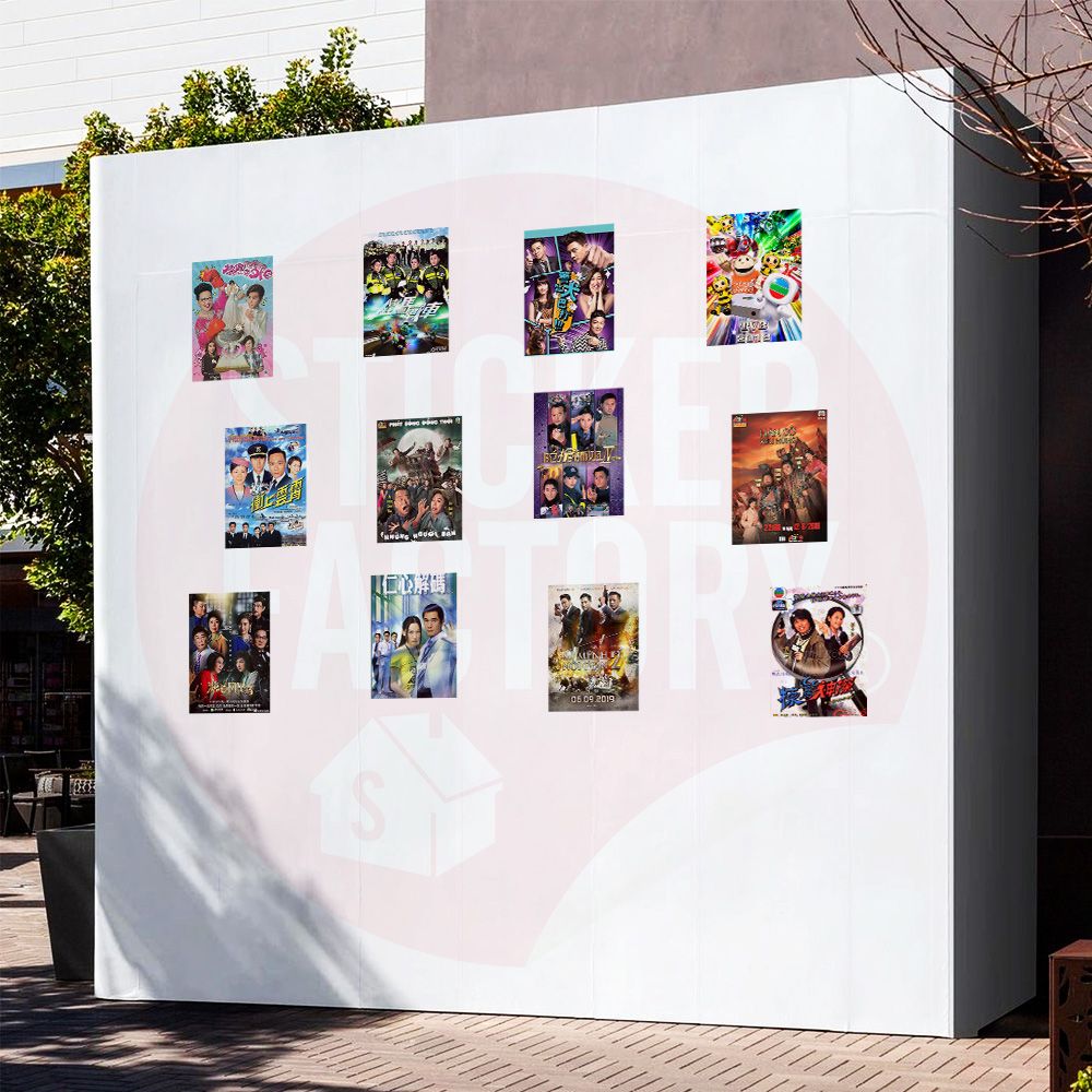 TVB - Set 50 Poster A4 dán tường trang trí