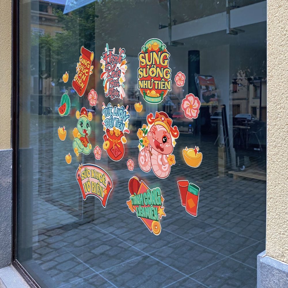 TẾT 10 - Decoration Sticker