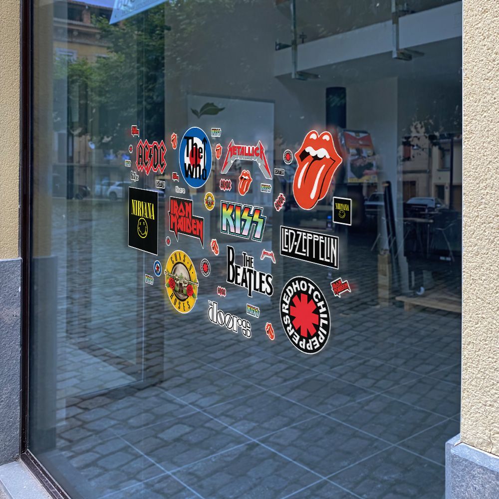ROCK LOGO - Decoration Sticker